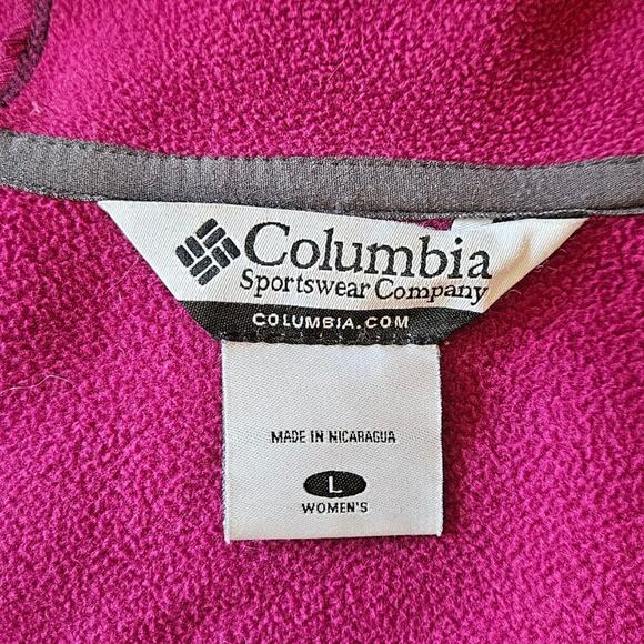 Columbia OmniShield Soft Shell Jacket Hooded Full Zip Pockets Pink Women's Large - Picture 6 of 10